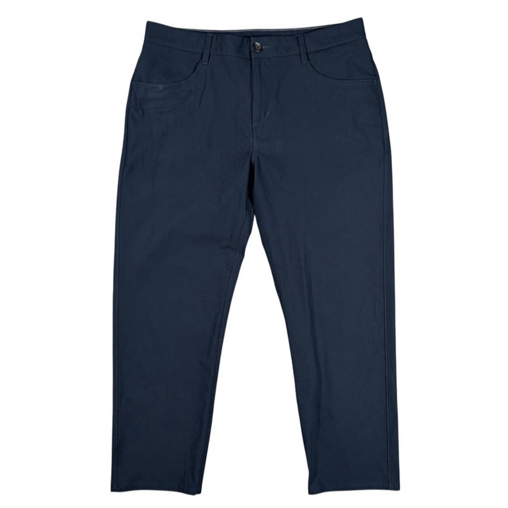 Vuori Meta Pant Men 33x25 Navy Blue V430 Performance Tech Stretch Chino Pants